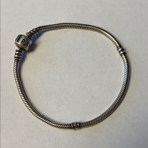 925 Pandora Sterling Silver Bracelet